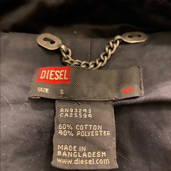 Vintage Black Satin Embroidered Diesel Moro Jacket - Picture 4 of 4